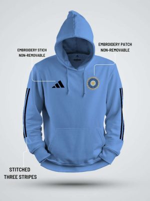 Adidas Team India Hoodie  - ClimaCool Tech