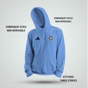 Adidas Team India Hoodie  - ClimaCool Tech - Image 2