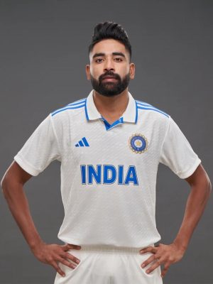Adidas TEST - Team India Test Jersey With Name And Number - Image 2