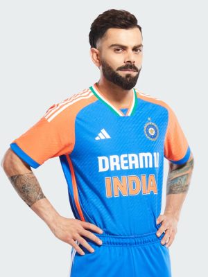 Adidas T20 World Cup Jersey- Team India - VIRAT 18