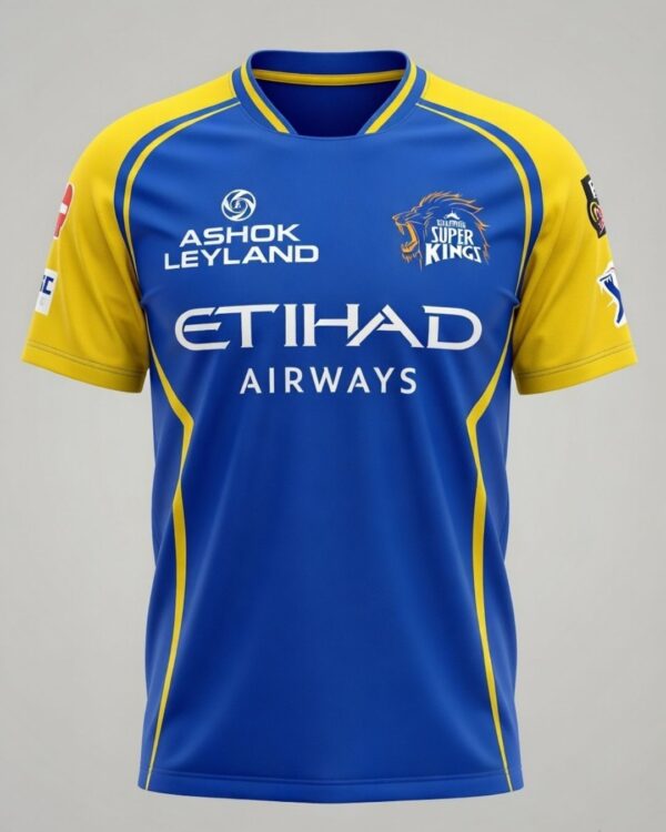 csk training jersey teehub front