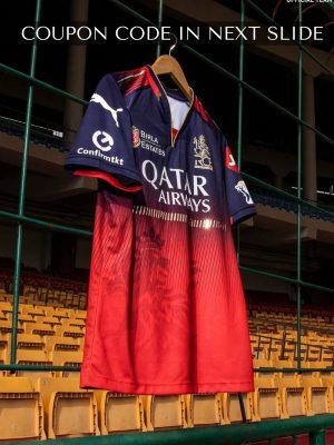 RCB Jersey 2025 - Premium Fabric Jersey with Your Name and Number - Image 4