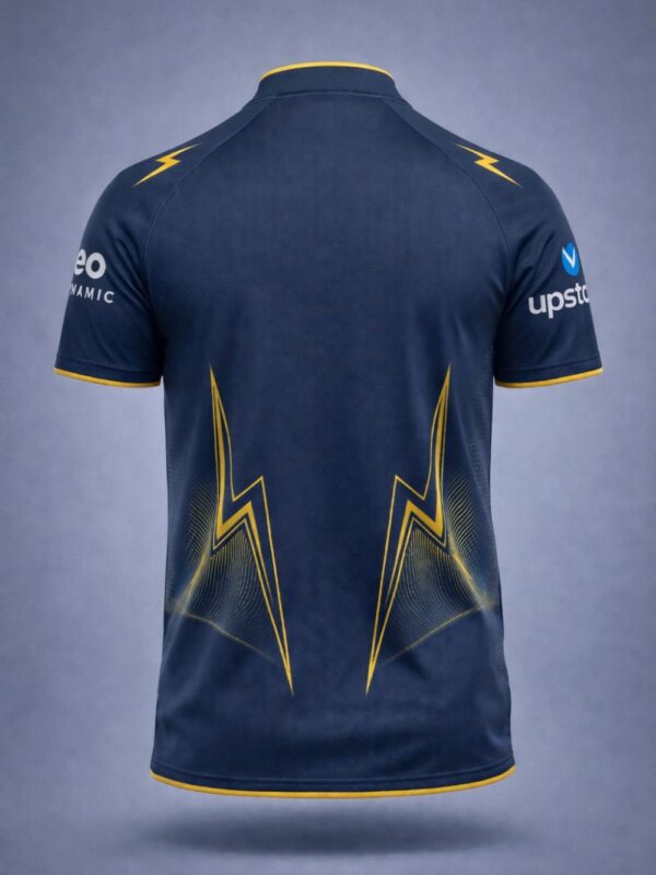 Gujarat Titans Jersey 2025 with Your Name and Number 1 Gujarat Titans Jersey 2026 back teehub