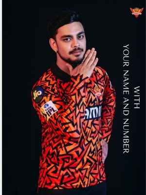 SRH 2025 Jersey with Your Name and Number - Premium Replica