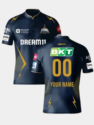 Gujarat Titans Jersey 2025 with Your Name and Number