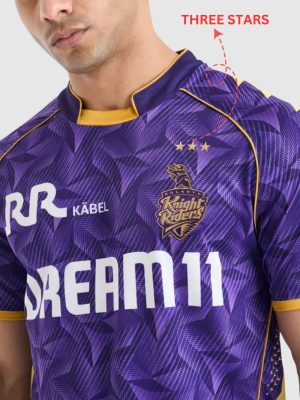 KKR Jersey 2025 with Customized with Name and Number - Image 5