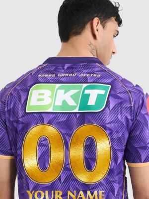 KKR Jersey 2025 with Customized with Name and Number - Image 4