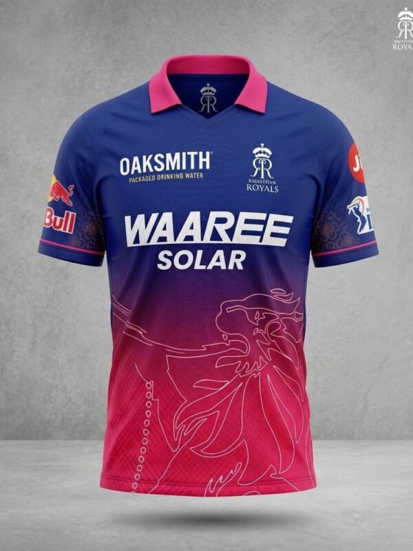 rajasthan royals jersey 2026 front Rajasthan Royals Jersey 2026 front