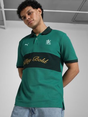 RCB Green Travel Polo 2025  - Shining Logos
