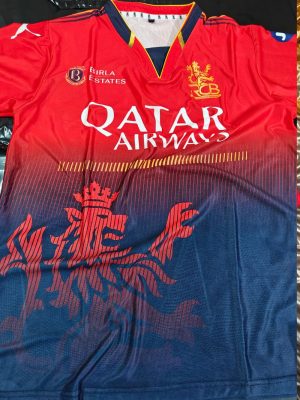 RCB Practice Jersey 2025 - WITH NAME AND NUMBER - Image 6
