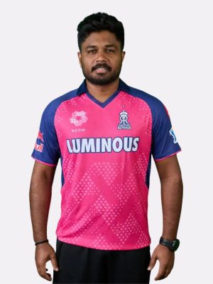 Rajasthan Royals Jersey 2025 with Your Name and Number - Super Premium