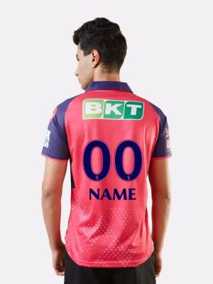 Rajasthan Royals Jersey 2025 with Your Name and Number - Super Premium - Image 2