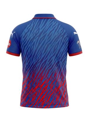 Delhi Capitals Jersey 2026 | Name and Number 5 delhi capitals jersey 2026 back view