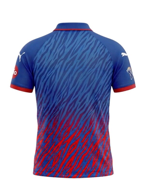Delhi Capitals Jersey 2026 | Name and Number 2 delhi capitals jersey 2026 back view
