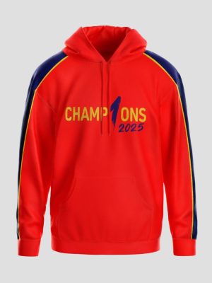 Bengaluru Hoodie 2025 - All Golden Version - CHAMPION EDITION - '1' STAR