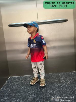 Bangaluru KIDS Jersey 2025 - With Name And Number - Image 3