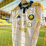 Al Nassr 2025–26 Third Kit Jersey – Black and Gold Design