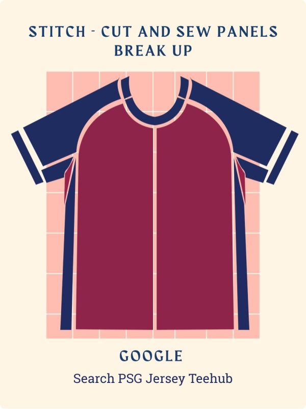 Personalized PSG 2025–26 season jersey showing player name and number in blue/red