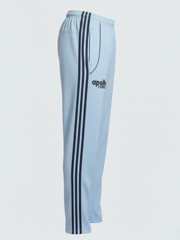team india travel track pant left side view