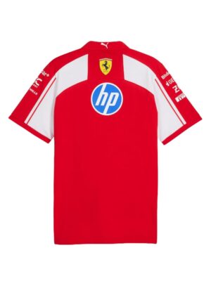 F1 Ferrari 2026 Team Polo T Shirt 7 F1 Ferrari 2026 Team Polo T Shirt - Image 3