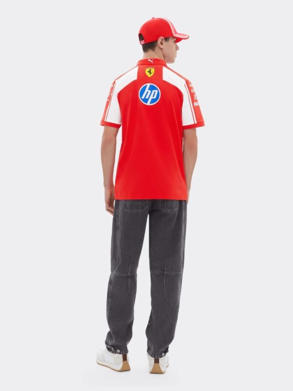 F1 Ferrari 2026 Team Polo T Shirt 3 Scuderia Ferrari 2026 Team Polo 5