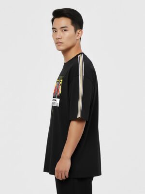Charles Leclerc Oversized Tshirt teehub side pose Ferrari
