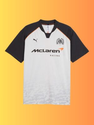 Mclaren Racing Jersey 2026 - Grey 6 McLaren F1 2026 racing jersey papaya fan wear India