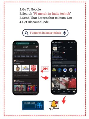 Formula 1 Merchandise - RedBull Merch - Polo TShirt 7 Red Bull F1 2025 polo t-shirt showcasing racing aesthetics and premium quality fabric, official style merch available only on Teehub India