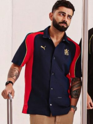 RCB Navy shirt 2026 front virat teehub