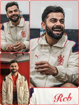 RCB white jacket 2026 virat kohli