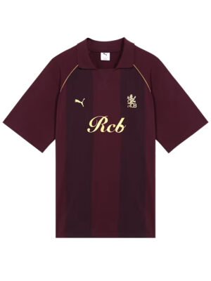 rcb travel tshirt maroon front