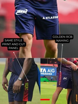 RCB Shorts 2026 - Lower - Premium - Image 3