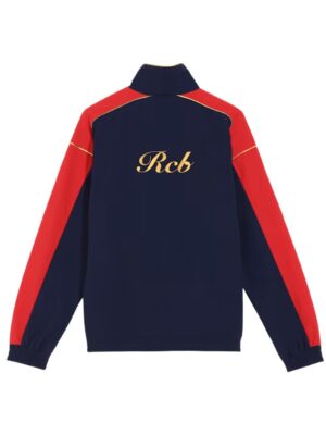 RCB navy color jacket 2026 back pose