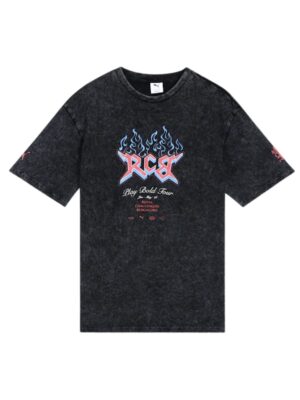 RCB acid wash tshirt black teehub