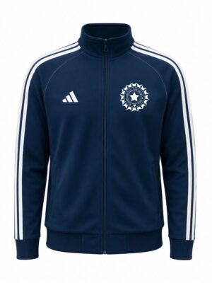 Team India new travel Jacket white and blue front side