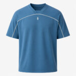One8 Virat ARC premium cotton T-shirt with bold front graphic, soft breathable fabric, exclusive lifestyle wear only on TeeHub.