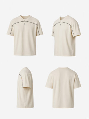 One8 Virat ARC cotton graphic T-shirt with premium fabric, comfortable regular fit, exclusive fashion collection on TeeHub.