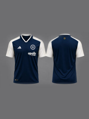 Team India New Travel Polo 2026 - Navy 6 Team India New Travel Polo 2026 - Navy - Image 2
