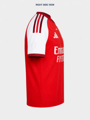 Arsenal FC 26/27 Home Jersey | Name & Number Edition 10 Customized Arsenal FC Home Jersey 2026/27 with premium breathable sports fabric and regular fit, available only on TeeHub.