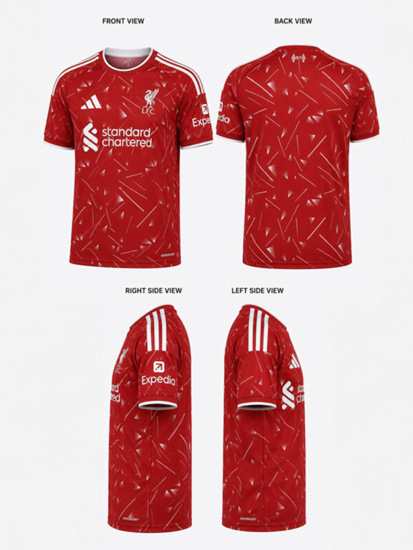 Liverpool FC 26/27 Home Jersey | Name And Number Edition 6 Premium Liverpool FC 26/27 Home Jersey with personalized name and number, lightweight sports fabric, regular fit, only on TeeHub.