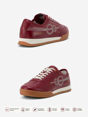 One8 Red Ball Shoe - One red Shoe Most Affordable 7 Affordable One8 Red Ball lifestyle sneaker with premium synthetic leather, Virat Kohli signature accent, and anti-slip sole from TeeHub.