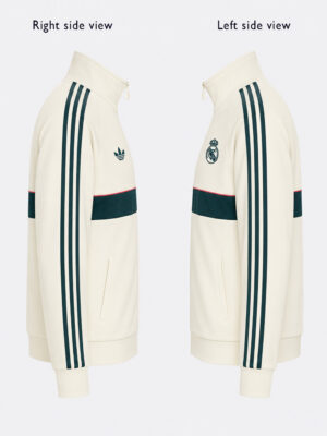 Real Madrid Track Top Jacket - New Season 6 Premium Real Madrid Track Top Jacket with regular fit and zipper closure by TeeHub.