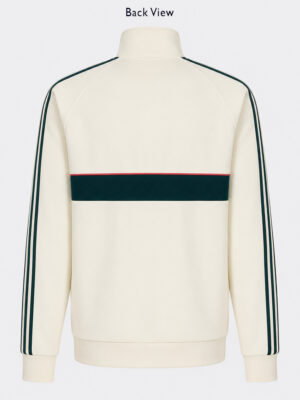 Real Madrid Track Top Jacket - New Season 5 Real Madrid New Season Track Top Jacket with stand-up collar and front zipper available only on TeeHub.