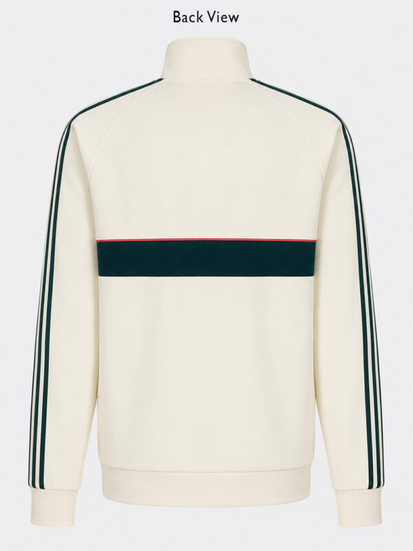 Real Madrid Track Top Jacket - New Season 1 Real Madrid New Season Track Top Jacket with stand-up collar and front zipper available only on TeeHub.