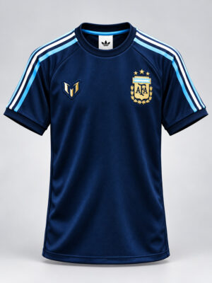 Messi Farewell T Shirt 2026 | Premium Edition 8 Argentina FC Messi Farewell T-Shirt 2026 Limited Edition with premium fabrics and rib neck.