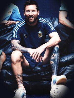 Messi Farewell T Shirt 2026 | Premium Edition 7 Messi Farewell 2026 Limited Edition T-Shirt with premium fabrics, rib neck and Argentina FC-inspired design.
