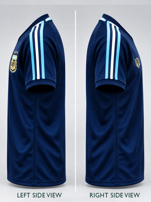Messi Farewell T Shirt 2026 | Premium Edition 4 Premium Messi Farewell T-Shirt 2026 featuring Argentina FC styling, rib neck and regular fit.